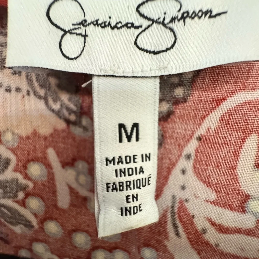 Jessica Simpson NWT Medium Long sleeve shirt.Has bell sleeves NEW MAKE O… - Picture 6 of 10